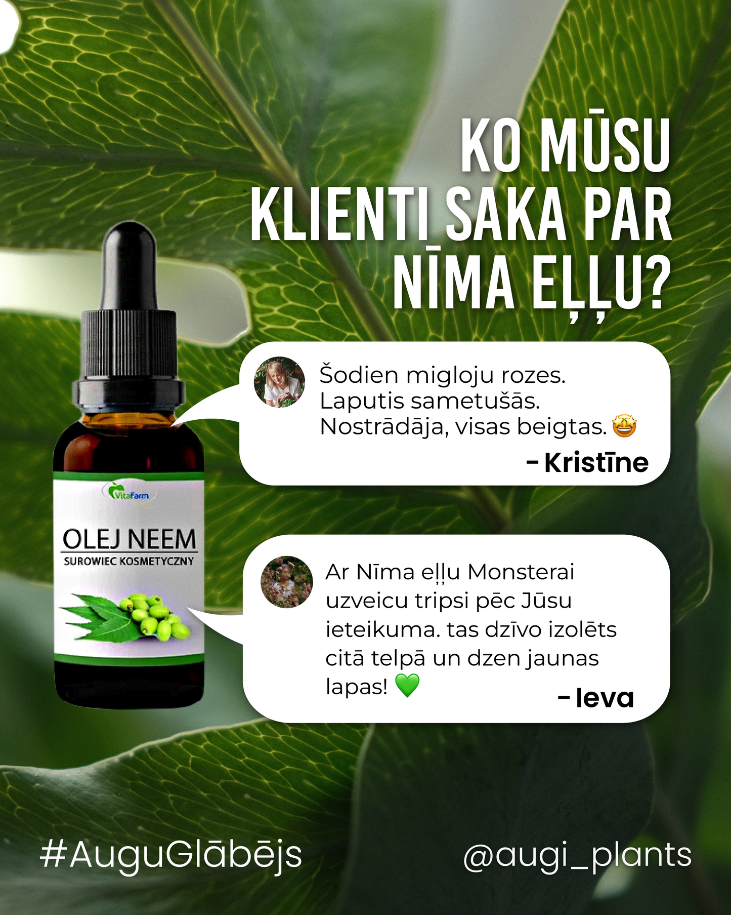 Niman öljy torjuntaan tuholaisia vastaan 100% luonnollinen 100ml