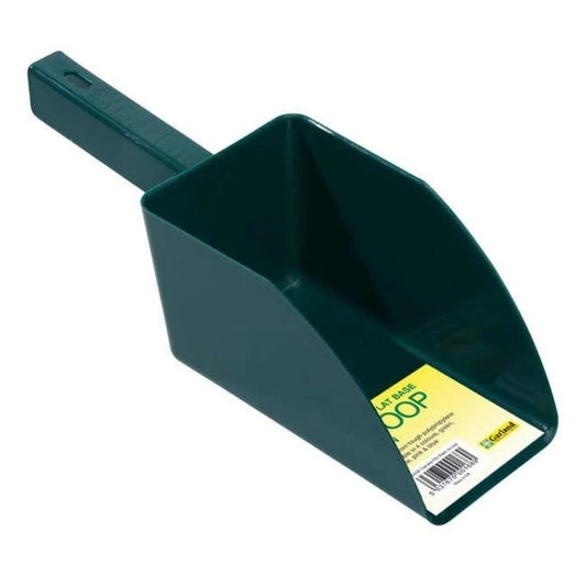 Garden Flat Base Scoop Green – Garden Scoop for Soil and Substrate