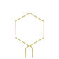 Metal plant support
