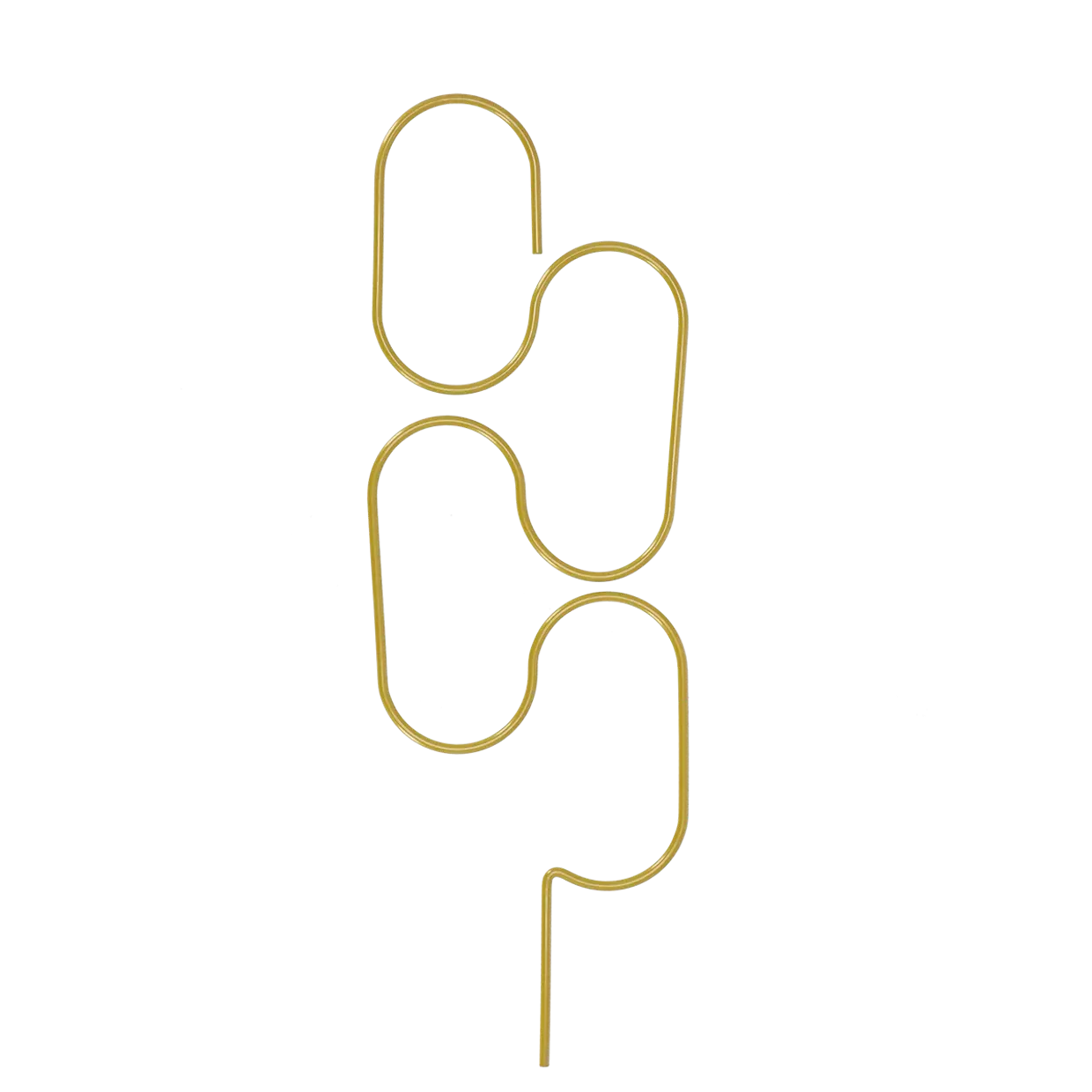 Metal plant support