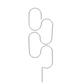 Metal plant support