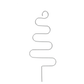 Metal plant support